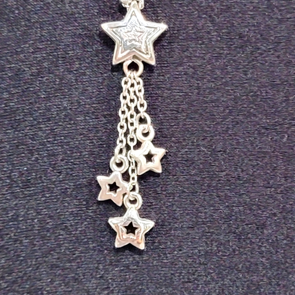 VERY RARE RETIRED BRIGHTON ROCKSTAR DANGLING NECKLACE NWOT - Picture 4 of 5